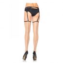 ΛΕΥΚΕΣ ΚΑΛΤΕΣ BACKSEAM STOCKINGS LEG AVENUE OS